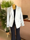 veste femme blache