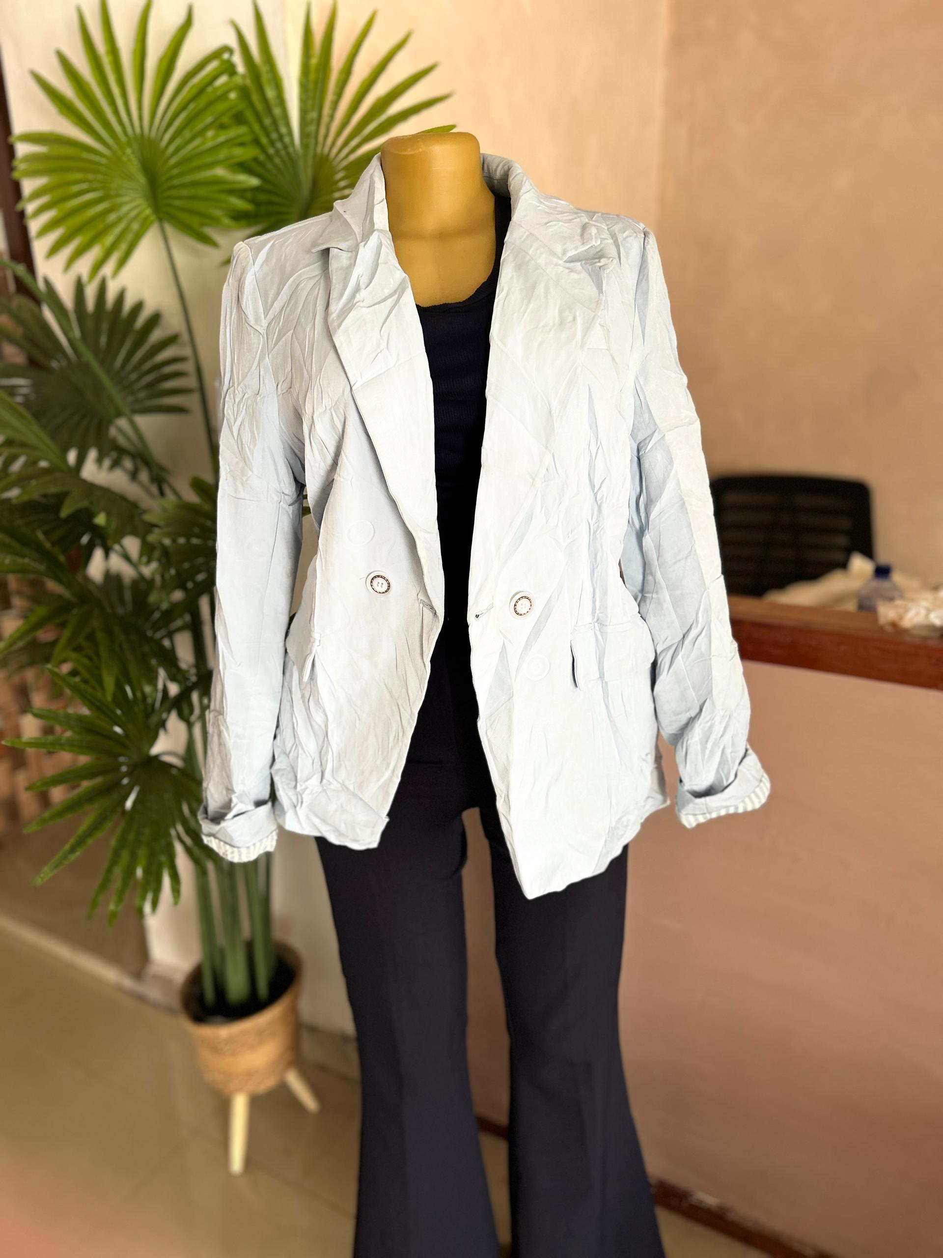 veste femme blache